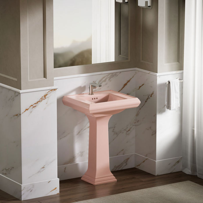 KOHLER K-2267 Memoirs Bathroom sink pedestal, 150th peachblow - view 3