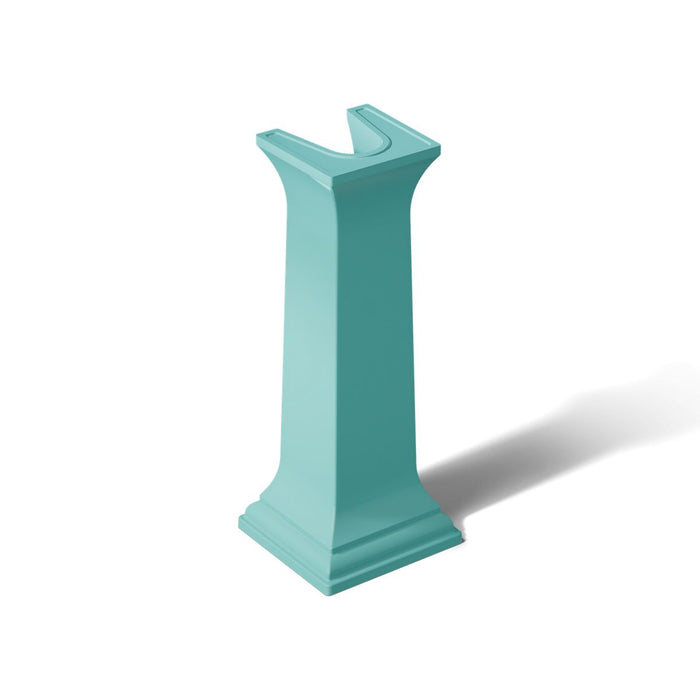 KOHLER K-2267 Memoirs Bathroom sink pedestal, 150th spring green - view 4
