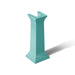 KOHLER K-2267 Memoirs Bathroom sink pedestal, 150th spring green - view 4