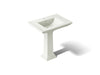 KOHLER K-2268-1 Memoirs 30-3/4" rectangular pedestal bathroom sink, dune