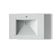 KOHLER K-2268-1 Memoirs 30-3/4" rectangular pedestal bathroom sink, ice grey - view 3