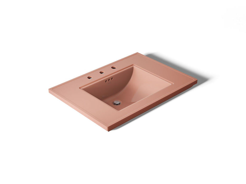 KOHLER K-2269-8 Memoirs Stately 30" Pedestal/console Table Bathroom Sink, 150th peachblow