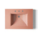 KOHLER K-2269-8 Memoirs Stately 30" Pedestal/console Table Bathroom Sink, 150th peachblow - view 2