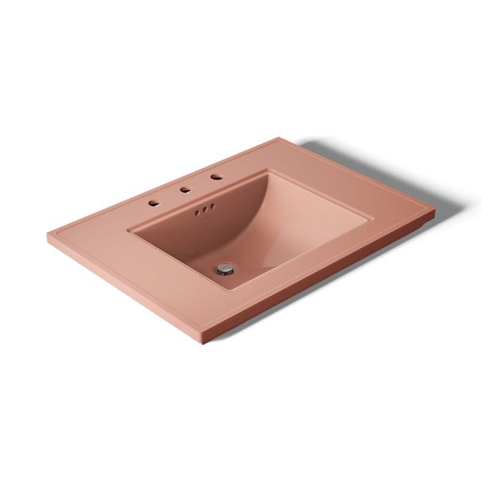 KOHLER K-2269-8 Memoirs Stately 30" Pedestal/console Table Bathroom Sink, 150th peachblow - view 3