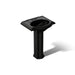 KOHLER K-2286-4 Devonshire 24" Pedestal Bathroom Sink with 4" Centerset Faucet Holes, black black