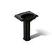 KOHLER K-2286-8 Devonshire 24" Pedestal Bathroom Sink with 8" Widespread Faucet Holes, black black
