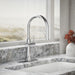 KOHLER K-22972 Crue Pull-down kitchen sink faucet with three-function sprayhead, polished chrome - view 3