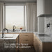 KOHLER K-22975 Crue Single-handle bar sink faucet, matte black - view 4