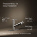 KOHLER K-22976 Crue Pull-out kitchen sink faucet with three-function sprayhead, vibrant stainless - view 5