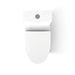 KOHLER K-23188-0 K-23188 Reach Curv One-piece Compact Elongated Toilet with Skirted Trapway, Dual-flush, white - view 3