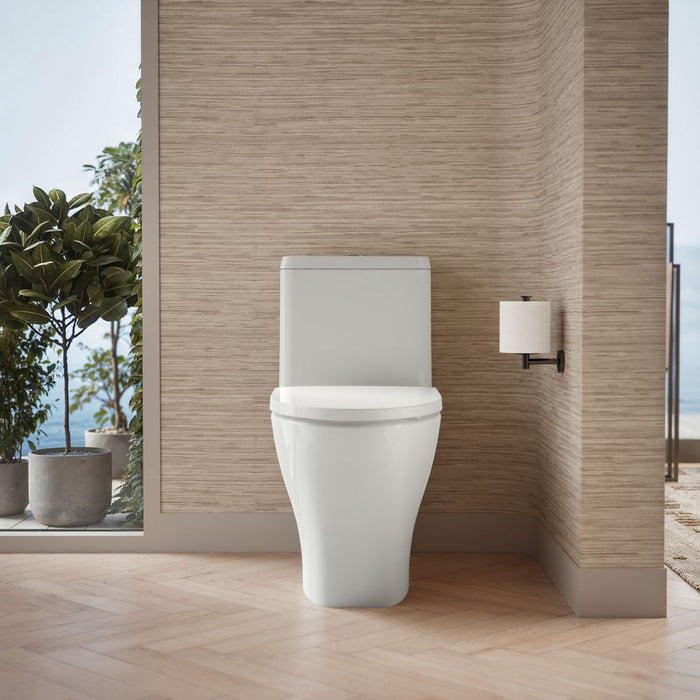 KOHLER K-23188-0 K-23188 Reach Curv One-piece Compact Elongated Toilet with Skirted Trapway, Dual-flush, white - view 4