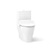 KOHLER K-23188-HC Reach Curv Hidden cord one-piece compact elongated toilet with skirted trapway, dual-flush, white - view 5