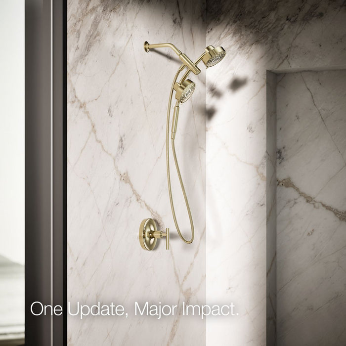 KOHLER K-23219 Purist 2-in-1 Multifunction 2.5 GPM Shower Combo Kit