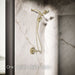 KOHLER K-23219-G Purist 2-in-1 multifunction 1.75 gpm shower combo kit, vibrant french gold - view 3