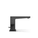 KOHLER K-23255-4 Honesty Widespread bathroom sink faucet, 1.2 gpm, matte black - view 3