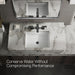 KOHLER K-23255-4 Honesty Widespread bathroom sink faucet, 1.2 gpm, matte black - view 5