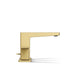 KOHLER K-23255-4 Honesty Widespread bathroom sink faucet, 1.2 gpm, vibrant brushed moderne brass - view 3