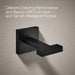 KOHLER K-23290 Square Robe hook, matte black - view 5