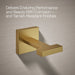 KOHLER K-23290 Square Robe hook, vibrant brushed moderne brass - view 5