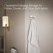 KOHLER K-23290 Square Robe hook, vibrant brushed nickel - view 2