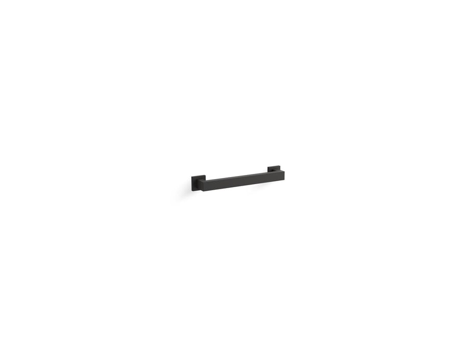 KOHLER K-23293 Square 12" grab bar, matte black