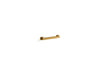 KOHLER K-23293 Square 12" grab bar, vibrant brushed moderne brass