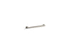 KOHLER K-23294 Square 18" grab bar, vibrant brushed nickel