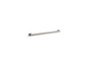 KOHLER K-23295 Square 24" grab bar, vibrant brushed nickel
