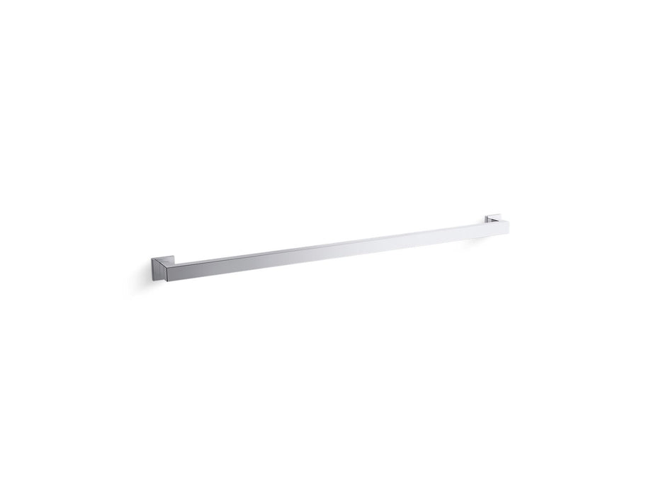 KOHLER K-23296 Square 36" grab bar, polished chrome