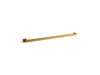 KOHLER K-23296 Square 36" grab bar, vibrant brushed moderne brass