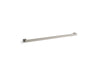 KOHLER K-23296 Square 36" grab bar, vibrant brushed nickel