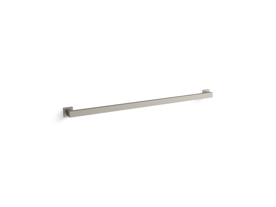 KOHLER K-23296 Square 36" grab bar, vibrant brushed nickel