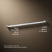3/4 view of product with dimensions