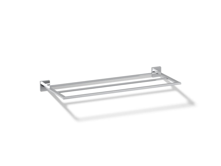 KOHLER K-23299 Square Hotelier, polished chrome