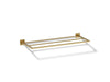 KOHLER K-23299 Square Hotelier, vibrant brushed moderne brass