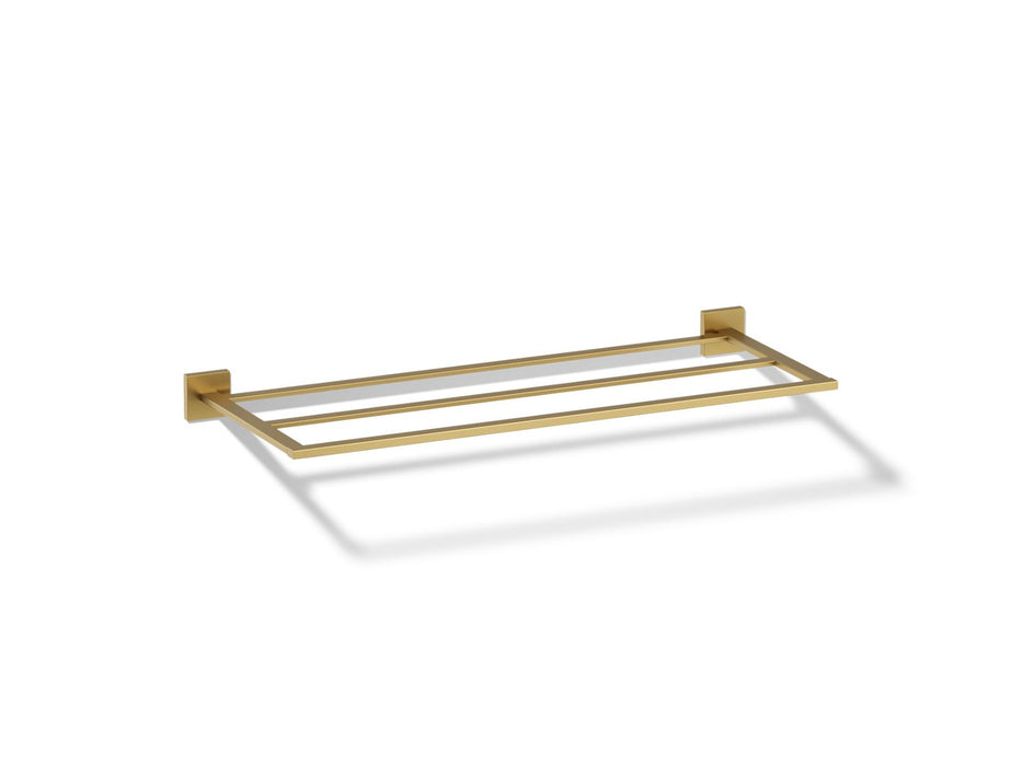 KOHLER K-23299 Square Hotelier, vibrant brushed moderne brass