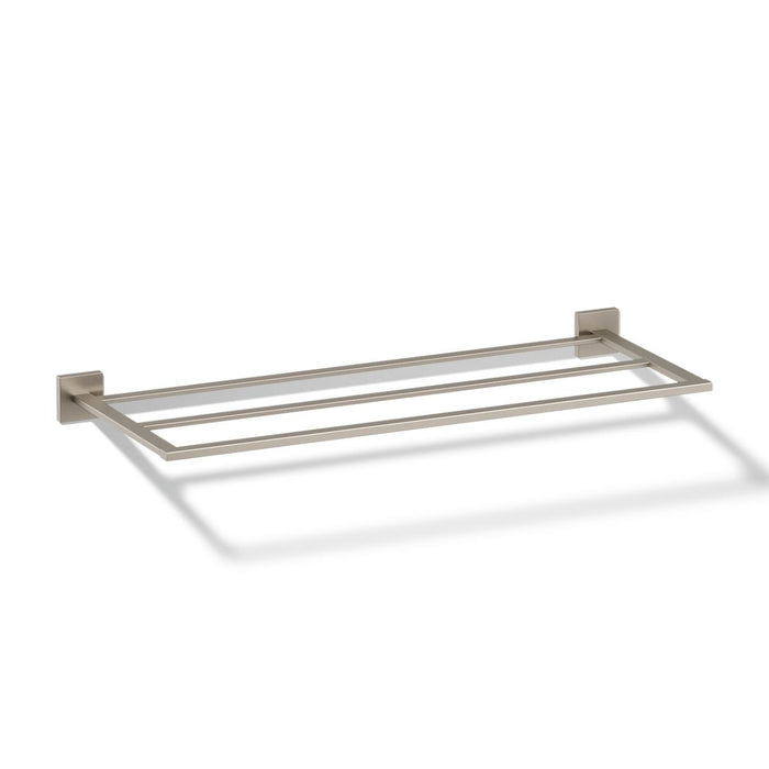 KOHLER K-23299 Square Hotelier, vibrant brushed nickel - view 4