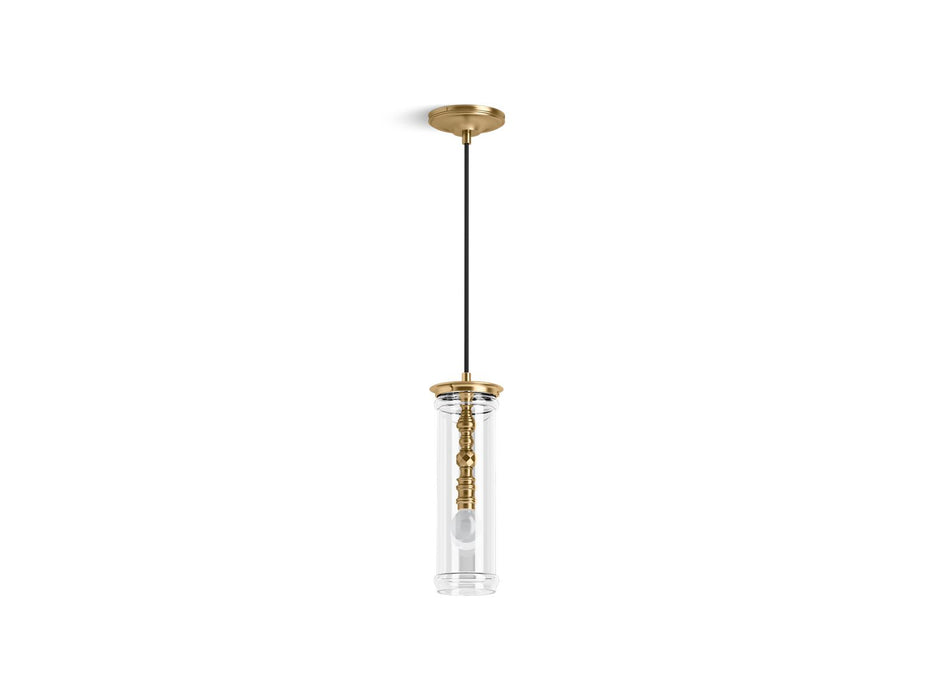KOHLER K-23339 Damask 4" Pendant, moderne brushed gold