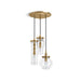 KOHLER K-23341-PE03 Damask 12" pendant, moderne brushed gold