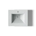 KOHLER K-2344-1 Memoirs 25" rectangular pedestal bathroom sink, ice grey - view 3