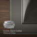 KOHLER K-2344-1 Memoirs 25" rectangular pedestal bathroom sink, thunder grey - view 2