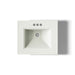 KOHLER K-2344-4 Memoirs 25" rectangular pedestal bathroom sink, dune - view 3