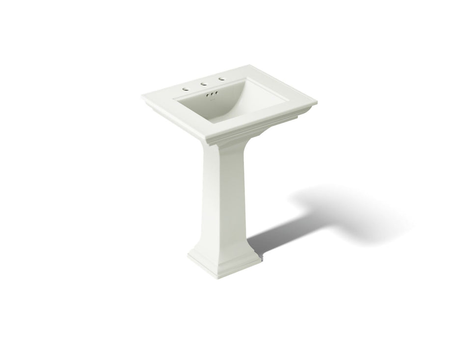 KOHLER K-2344-8 Memoirs Stately 24-1/2" rectangular pedestal bathroom sink