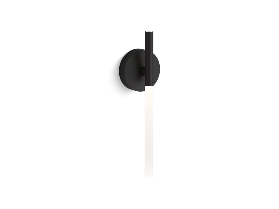 KOHLER K-23463-SCLED Components One-light LED sconce, matte black - view 2