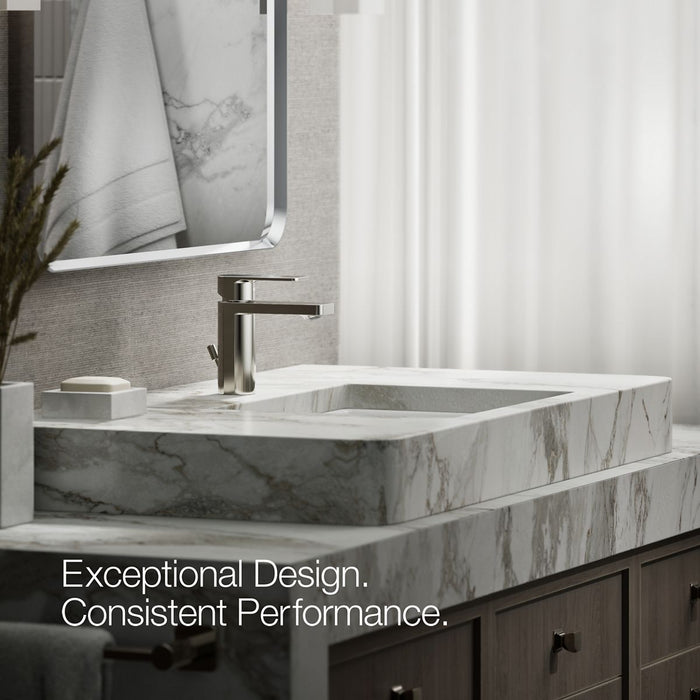 KOHLER K-23472-4K Parallel Single-handle bathroom sink faucet, 1.0 gpm