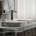 KOHLER K-23475-4K Parallel Tall single-handle bathroom sink faucet, 1.0 gpm, matte black - view 3