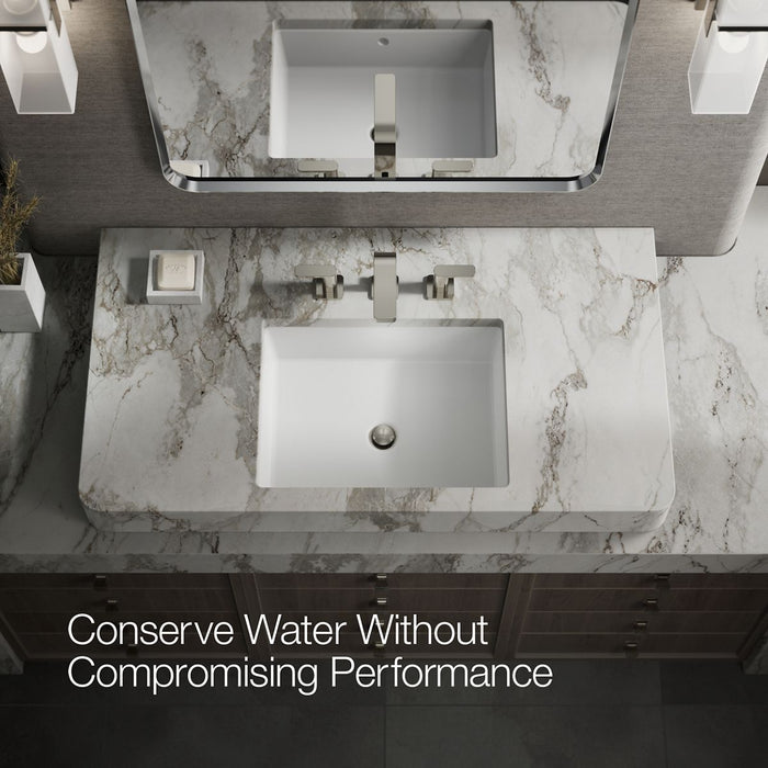 KOHLER K-23484-4 Parallel Widespread bathroom sink faucet, 1.2 gpm
