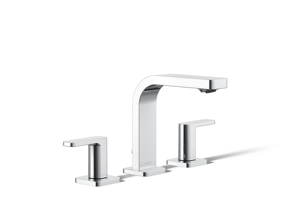 KOHLER K-23484-4N Parallel Widespread bathroom sink faucet, 0.5 gpm