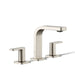 KOHLER K-23484-4N Parallel Widespread bathroom sink faucet, 0.5 gpm, vibrant brushed nickel