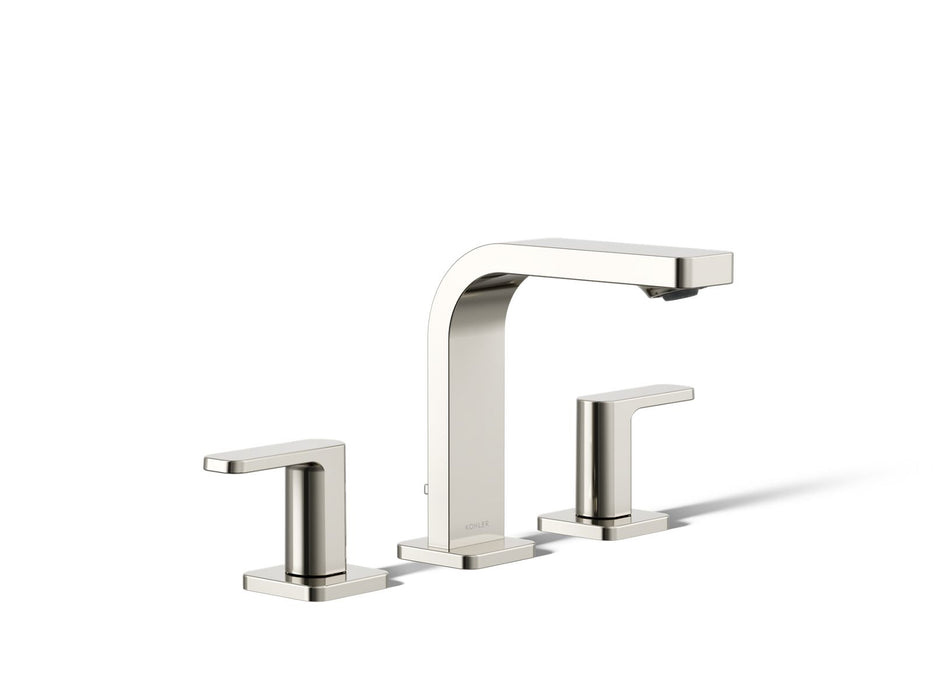 KOHLER K-23484-4N Parallel Widespread bathroom sink faucet, 0.5 gpm